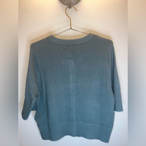 Torrid Everyday Soft Cardigan Shrug Dark Forest Green 1X NWT - Picture 2 of 7